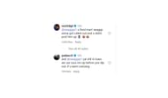 Gilbert Arenas and Patrick Beverley respond to Nick Young in the comments (Source: Instagram/ Patrick Beverly)